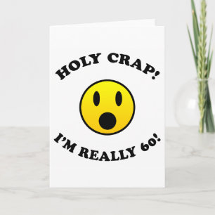 Carte 60e anniversaire Gag Dons