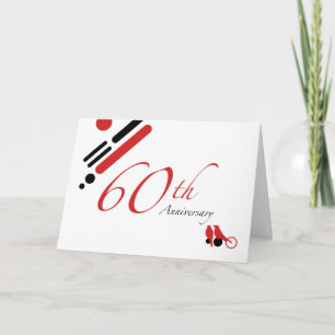 Carte 60e anniversaire (mod birds)