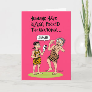 Carte 60e anniversaire : Peur primitive