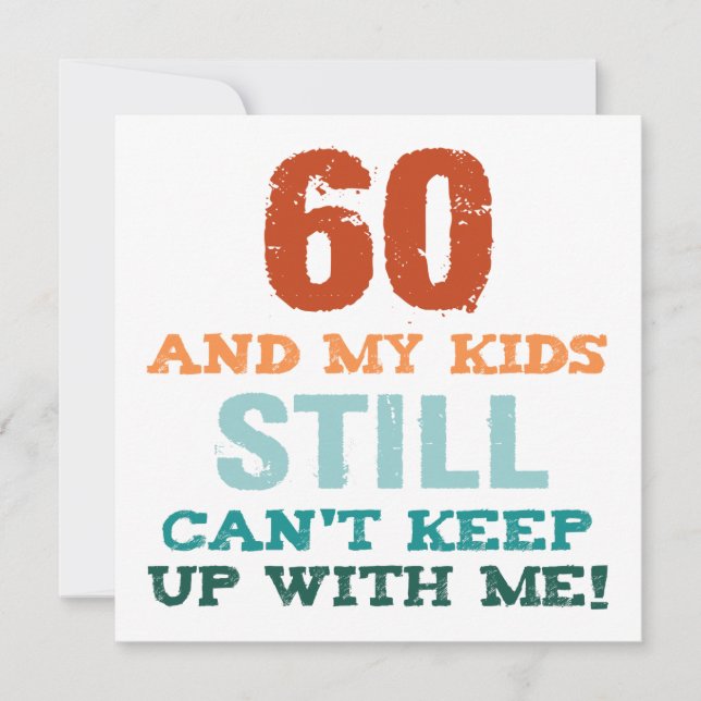 Carte 60e anniversaire pour les parents (Devant)