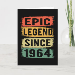 Carte 61 ans Anniversaire 1964 Epic Legend 61e anniversa