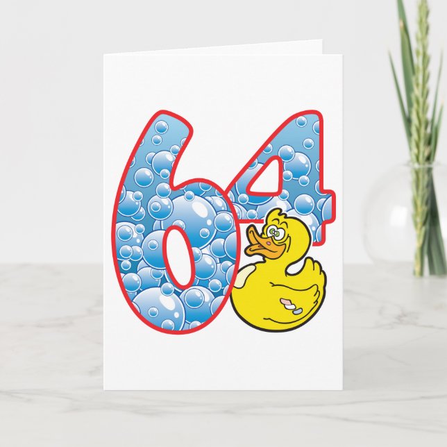 Carte 64 Age Duck (Devant)
