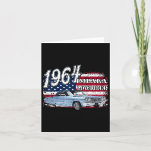 Carte 64 Impala Lowrider Ss 4 juillet Américain