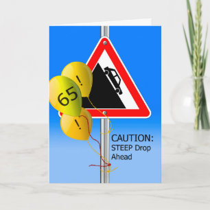 Carte 65e anniversaire au-dessus de la colline Signal, B