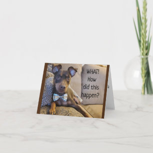 Carte *65e ANNIVERSAIRE* NE VOUS INQUIÈTEZ PAS SI MAUVAI