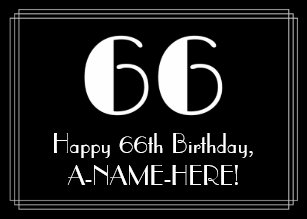 Cartes 66 Ans D Anniversaire Zazzle Fr