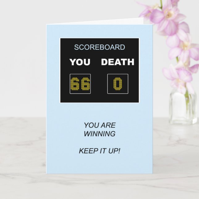 Carte 66e tableau de bord d'anniversaire (Orchidée)