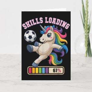 Carte 67 Compétences de licorne de football Chargement J