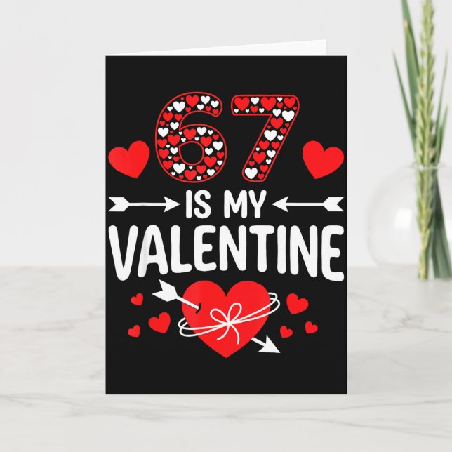 Carte 67 Est Mon Valentin 67 Meme De La Saint-Valentin 6 (Devant)