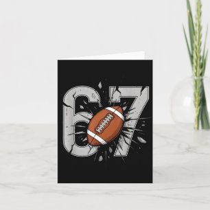 Carte 67 Football Six Seven 6 7 Mème Joueurs de Fball Am