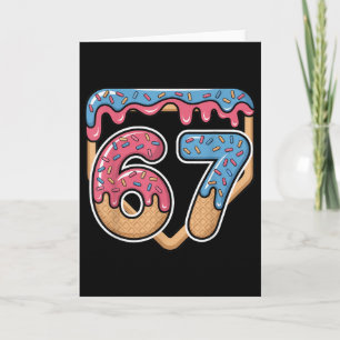 Carte 67 Glace Dégoulinant Mème Baseball
