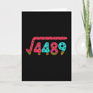 Carte 67 Glace Dégoulinante Mème Racine Carrée 4489 Argo
