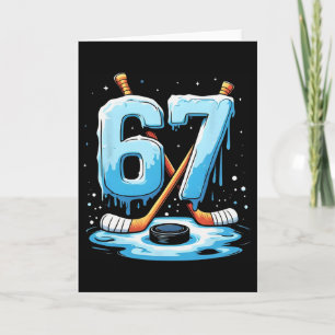 Carte 67 Hockey Ice Cream Drip Gen Alpha Argot Garçons H
