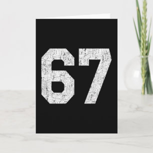 Carte #67 Maillot Uniforme Sports Universitaires Numéro