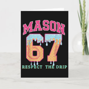 Carte 67 Mason Ice Cream Baseball Drip Respecte Le Drep