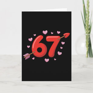Carte 67 Meme de la Saint-Valentin Mignon 67 Cœurs et Fl