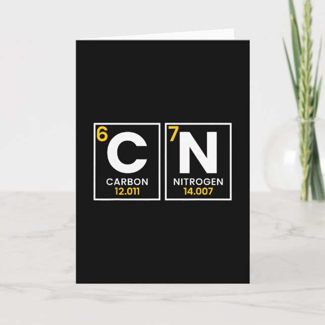 Carte 67 Meme Drôle Chimie Science Professeur Tableau Pé (Devant)