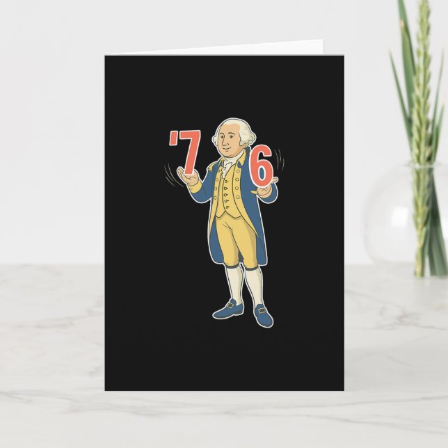Carte 67 mème drôle de George Washington Six Seven Gen A (Devant)