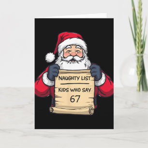 Carte 67 Mème Drôle Six Sept Noël Pour Hommes Femmes Ki