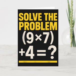 Carte 67 Meme Prof de Maths Drôle École 6-7 Pourriture C