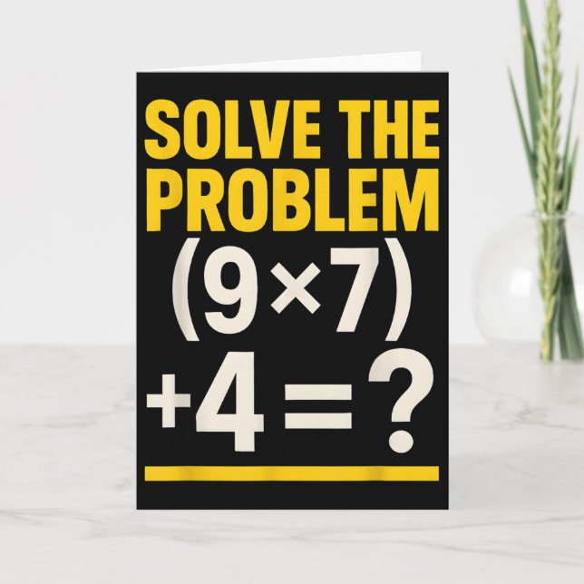 Carte 67 Meme Prof de Maths Drôle École 6-7 Pourriture d (Devant)