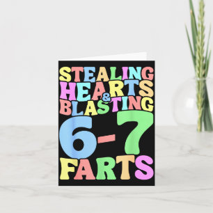 Carte 67 Meme Saint-Valentin Six Sept 6-7 Drôle Volant C