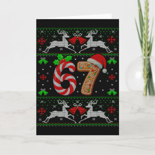 Carte 67 Mème Six Sept Drôle de Noël Xmas Sweate