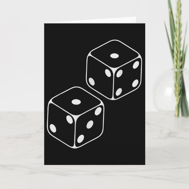 Carte 67 Meme Six Seven 6–7 Drôles de dés _1  (Devant)