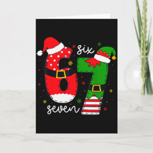 Carte 67 Meme Six Seven Pour Enfants Femmes Hommes Garço