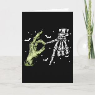 Carte 67 Meme Squelette Main Zombie 6 7 Halloween Six Se