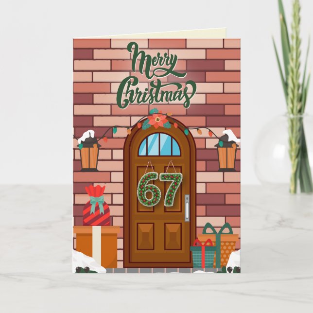 Carte 67 Noël drôle (Devant)