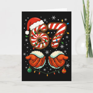 Carte 67 Noël Drôle 6 7 Mème Pyjama Fête Génération Al