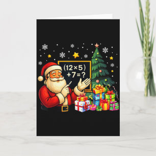 Carte 67 Prof Santa Noël Six Sept Mème Brainrot