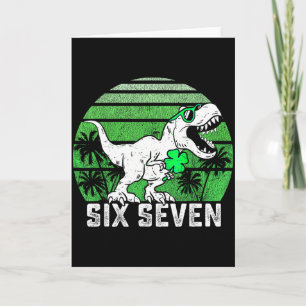 Carte 67 Six Seven Drôle 6 7 Joyeuse Fête de la Saint-Pa