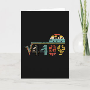 Carte 67 Vintage Meme Racine Carrée 4489 Argot Prof De M