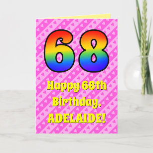 Invitations Faire Part Cartes Anniversaire 68 Ans Zazzle Fr