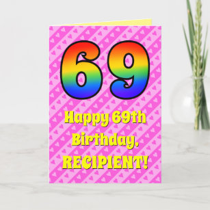 Cadeaux Anniversaire 69 Ans Zazzle Fr