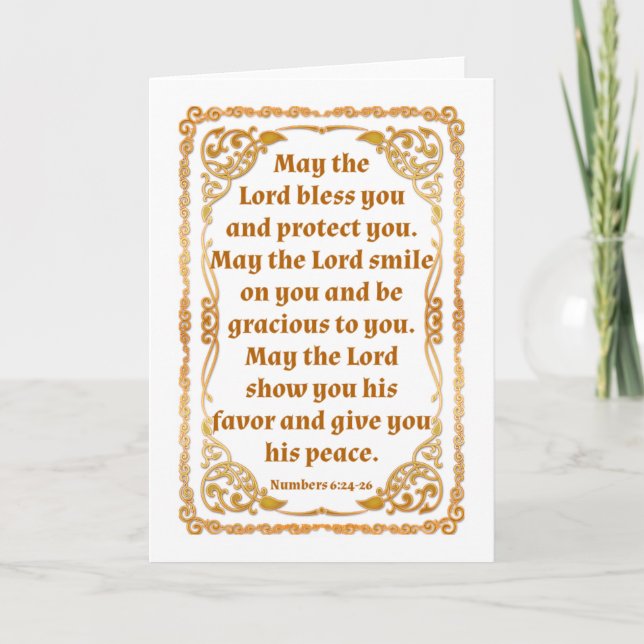 Carte 6:24-26 (Devant)