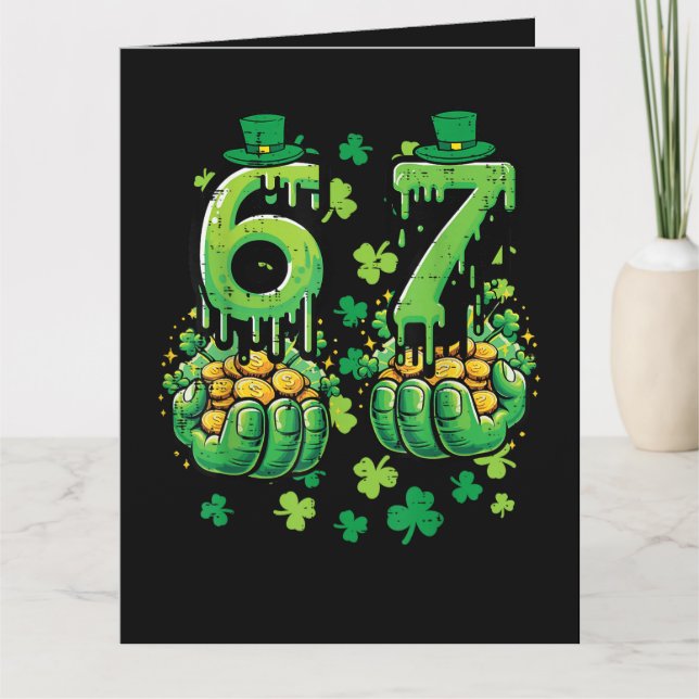Carte 6 7 Jour de la Saint-Patrick (Devant)