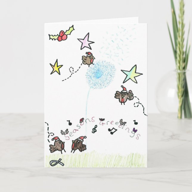 Carte 6 de Noël de Sila (Devant)