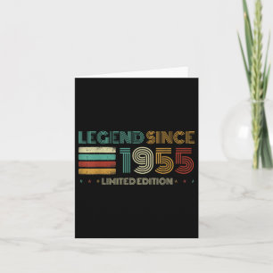 Carte 70 ans de légende depuis 1955 70e anniversaire