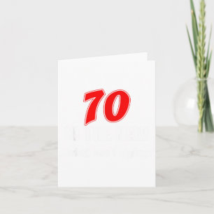 Carte 70 Ans Est Le Nouveau Qu'est-ce Que Je Disais Drôl