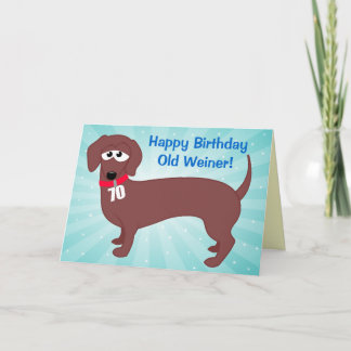 Carte 70 ans Weiner