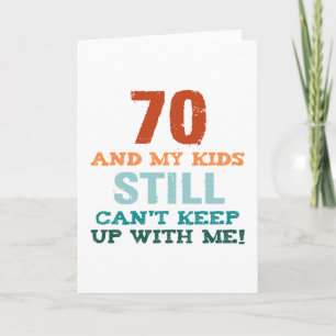 Carte 70e anniversaire pour les parents