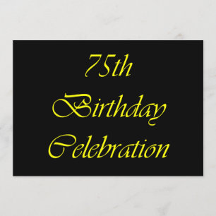 Carte 75e anniversaire