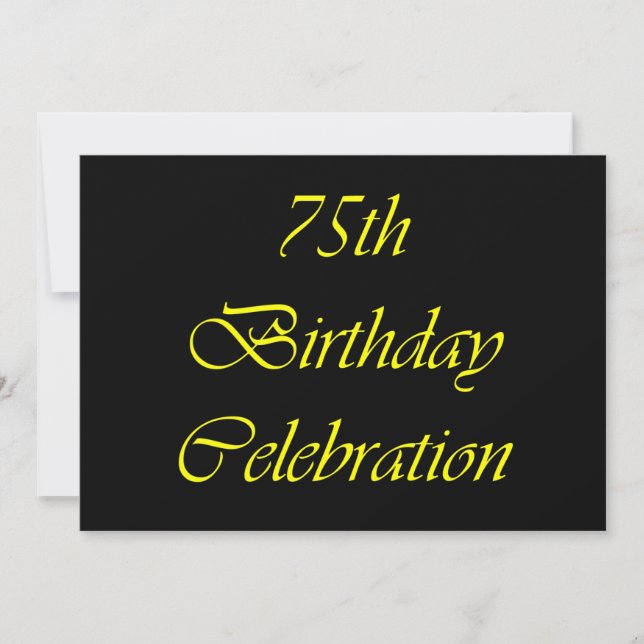 Carte 75e anniversaire (Devant)