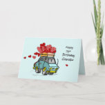 Carte 76e Birthday Car Load of Hearts<br><div class="desc">Celebrate a grandfather’s 76th birthday with this fun card that carries lots of hearts on top of a vintage card. Donc,  when you send him this card you send lots of your love for him.</div>