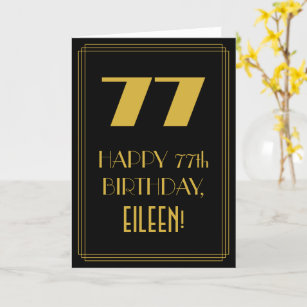 Cartes 77 Ans D D Anniversaire Zazzle Fr