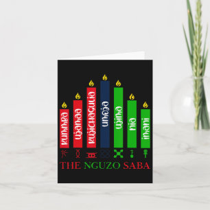 Carte 7 Principes de Kwanzaa