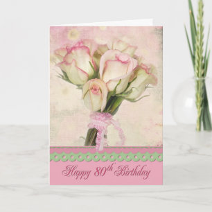 Carte 80e anniversaire